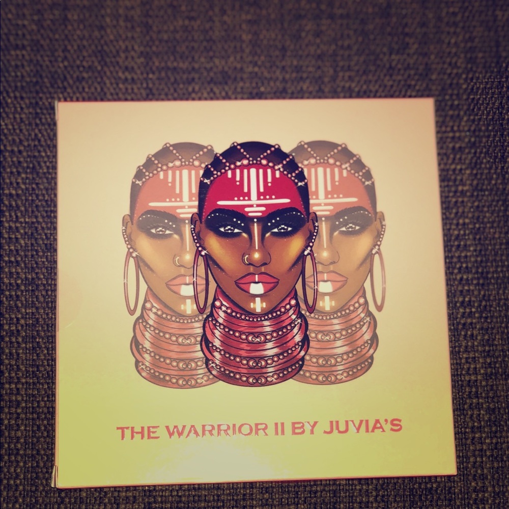The Warrior II eyeshadow palette by Juvia’s place